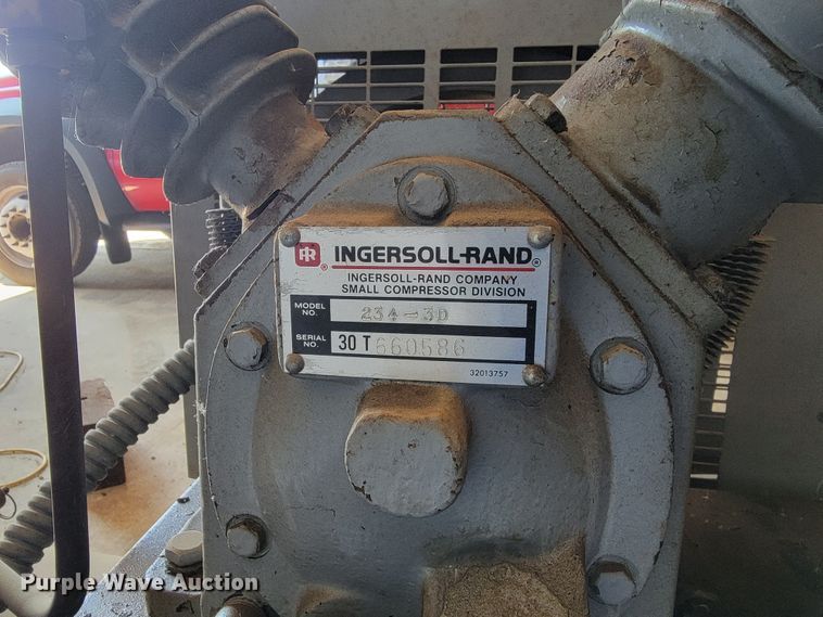 image for item DL6276 Ingersoll Rand T30  air compressor