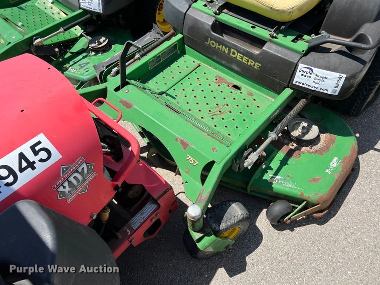 image for item DN4597 John Deere ZTrak 757  ZTR lawn mower