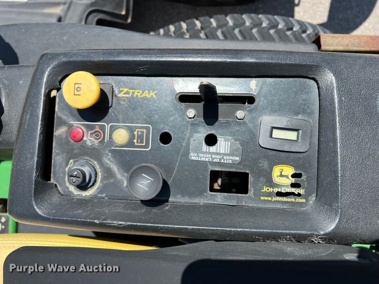 image for item DN4597 John Deere ZTrak 757  ZTR lawn mower