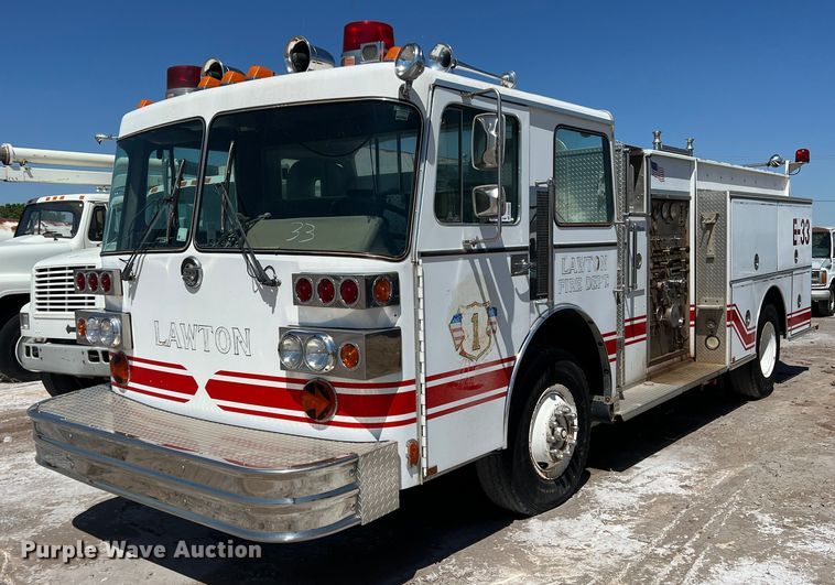 image for item DN4607 1988 Sutphen CF1500L  pumper fire truck