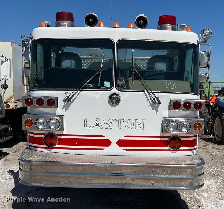 image for item DN4607 1988 Sutphen CF1500L  pumper fire truck