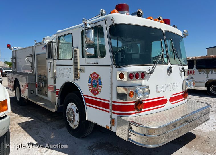 image for item DN4607 1988 Sutphen CF1500L  pumper fire truck