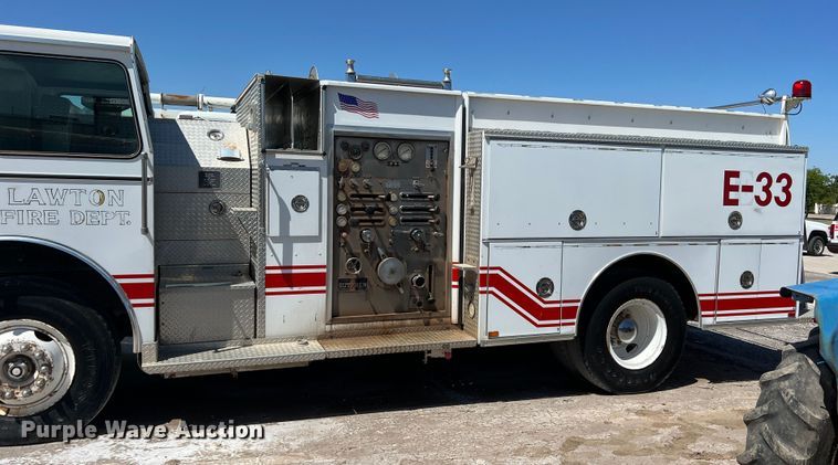 image for item DN4607 1988 Sutphen CF1500L  pumper fire truck