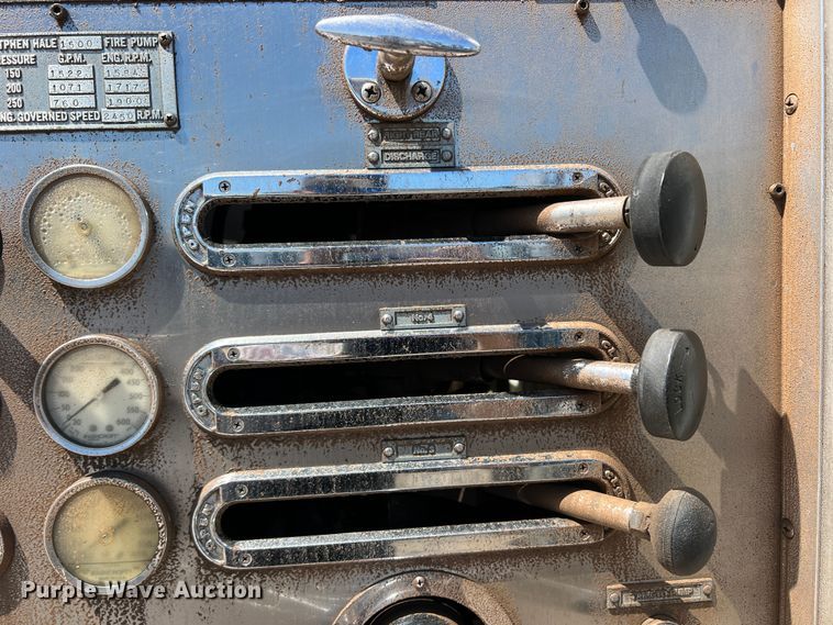 image for item DN4607 1988 Sutphen CF1500L  pumper fire truck