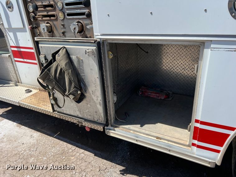 image for item DN4607 1988 Sutphen CF1500L  pumper fire truck