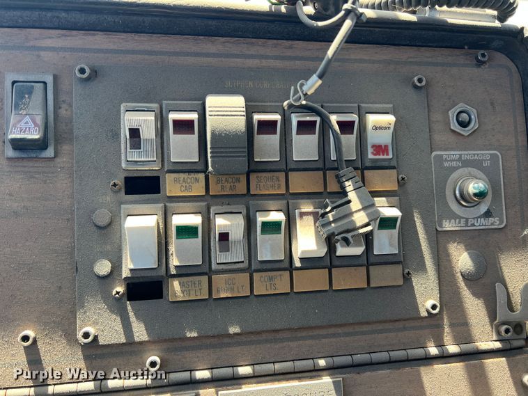 image for item DN4607 1988 Sutphen CF1500L  pumper fire truck