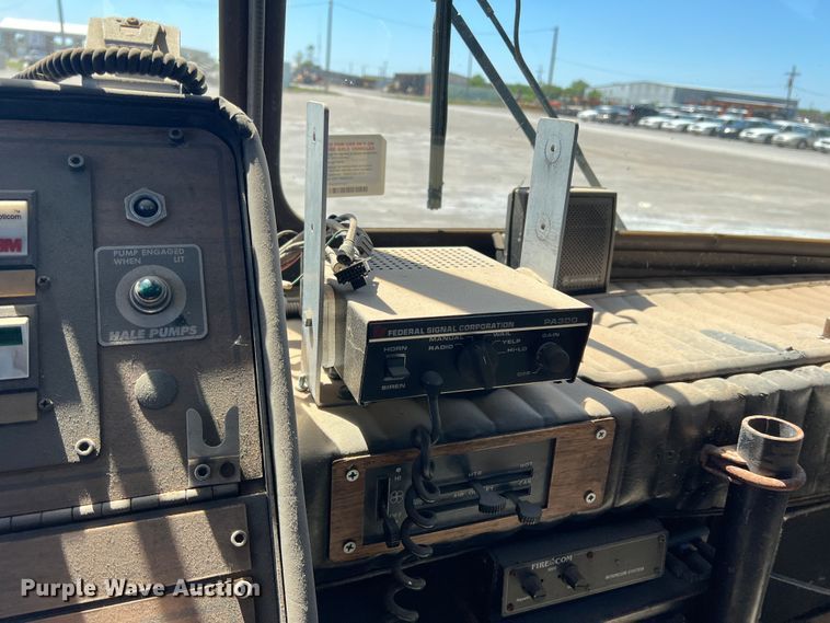 image for item DN4607 1988 Sutphen CF1500L  pumper fire truck