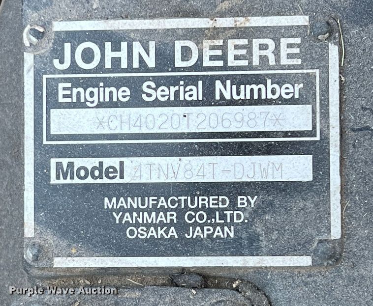 image for item DN4608 John Deere 1600 Turbo  lawn mower