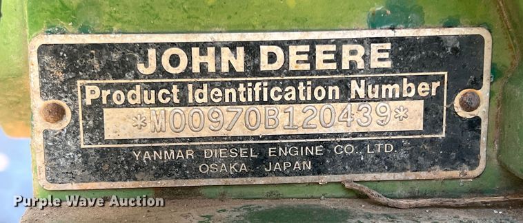 image for item DN4616 John Deere 970  tractor