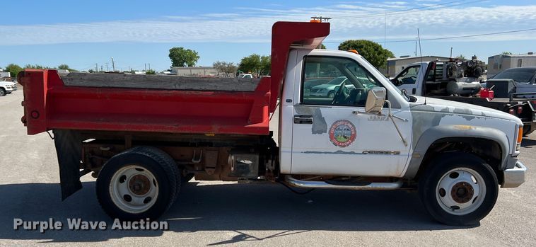 image for item DN4619 1998 Chevrolet C3500  dump bed pickup truck