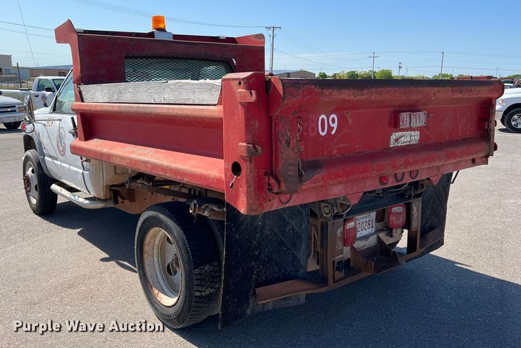 image for item DN4619 1998 Chevrolet C3500  dump bed pickup truck