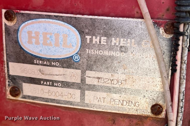 image for item DN4619 1998 Chevrolet C3500  dump bed pickup truck