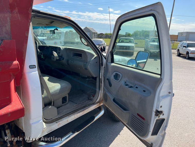 image for item DN4619 1998 Chevrolet C3500  dump bed pickup truck