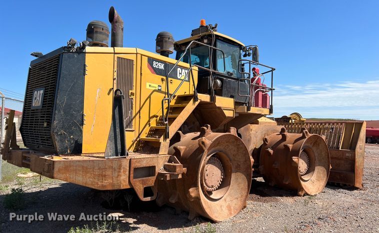 image for item DN4638 2016 Caterpillar 826K  landfill compactor