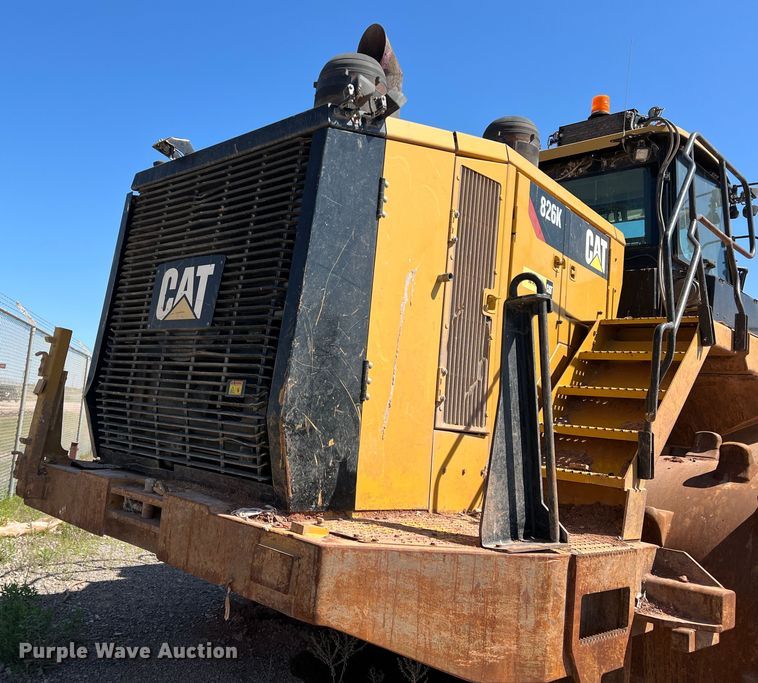 image for item DN4638 2016 Caterpillar 826K  landfill compactor