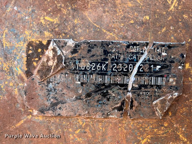 image for item DN4638 2016 Caterpillar 826K  landfill compactor