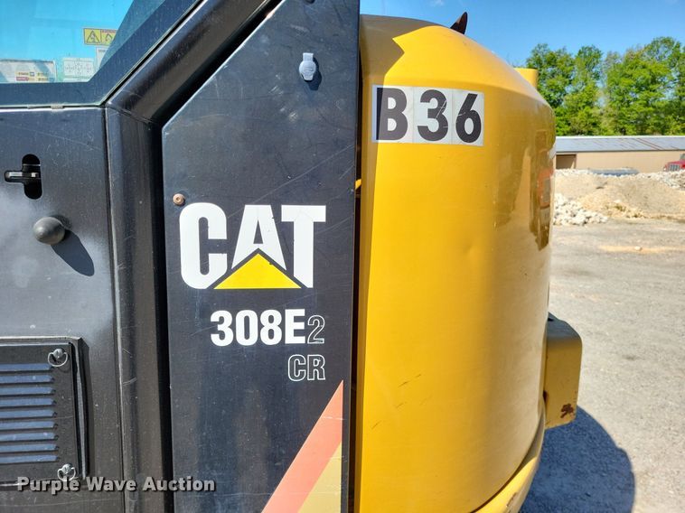 image for item DO3650 2014 Caterpillar 308E2 CR  mini excavator