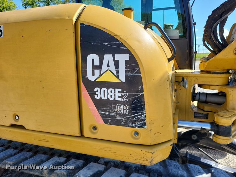 image for item DO3650 2014 Caterpillar 308E2 CR  mini excavator