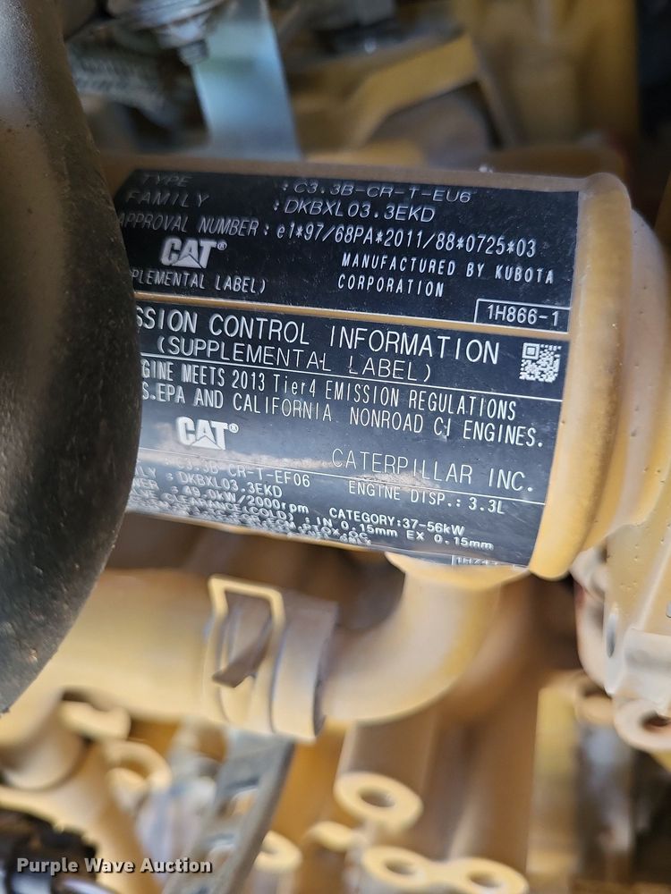 image for item DO3650 2014 Caterpillar 308E2 CR  mini excavator