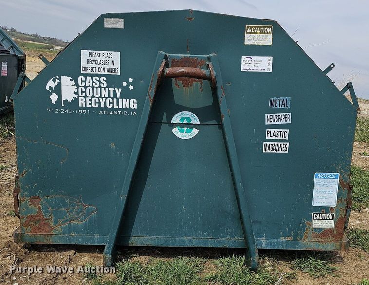 image for item DO4312 Roll-off recycling container