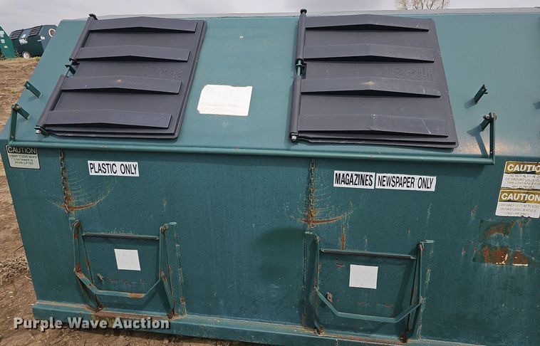 image for item DO4317 Roll-off recycling container