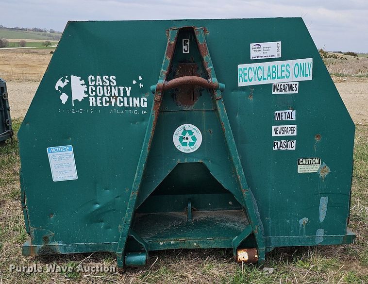 image for item DO4324 Roll-off recycling container