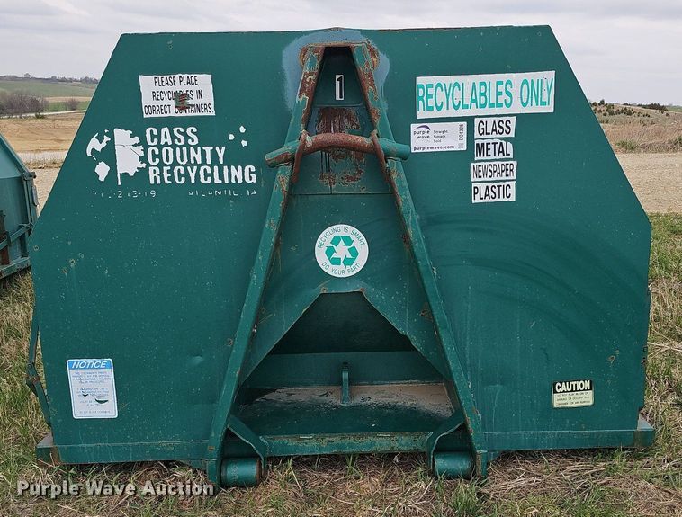 image for item DO4326 Roll-off recycling container