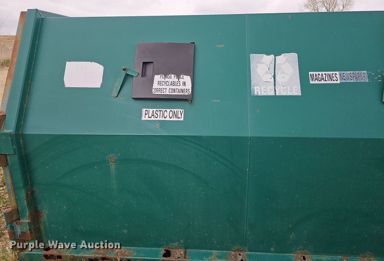 image for item DO4326 Roll-off recycling container