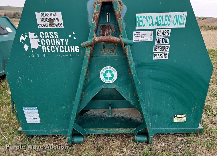 image for item DO4326 Roll-off recycling container