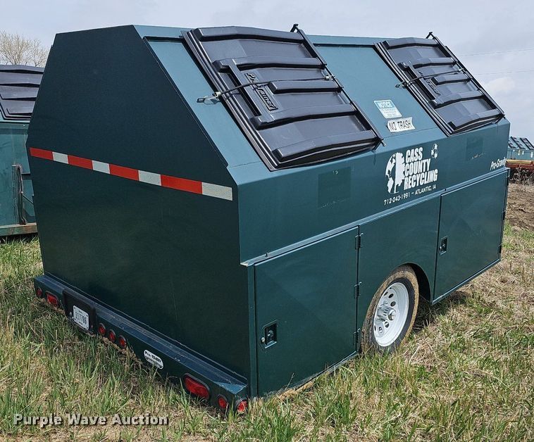 image for item DO4330 2011 Pro-Tanier Inc  recycle trailer