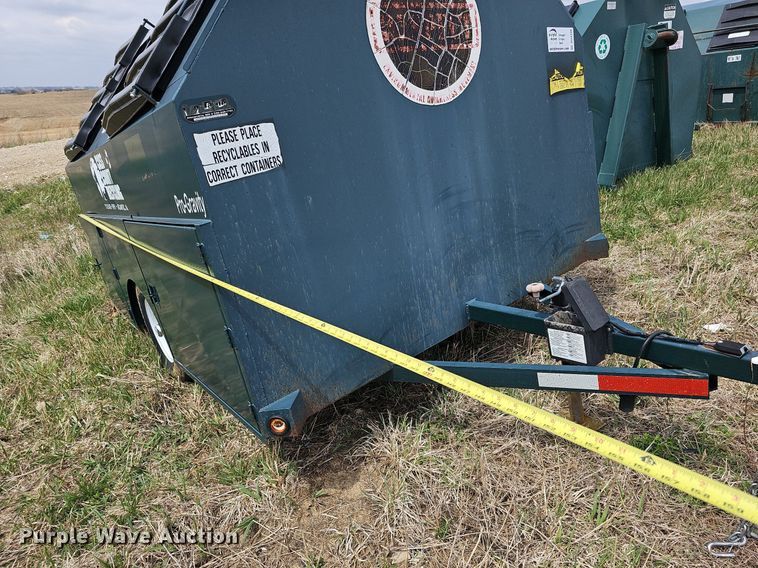 image for item DO4330 2011 Pro-Tanier Inc  recycle trailer