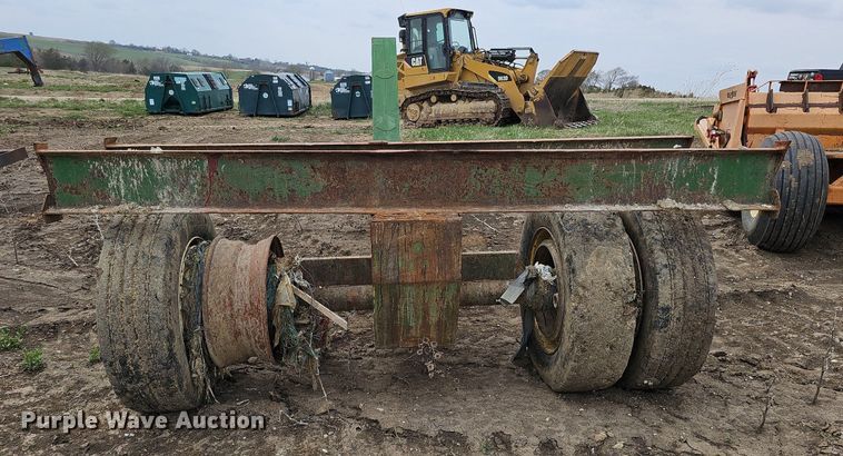 image for item DO4333 Shop built bale trailer