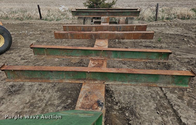 image for item DO4333 Shop built bale trailer