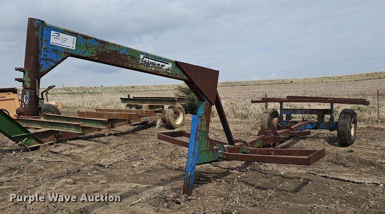 image for item DO4334 Gnuse Mfg Co  refuse bale trailer