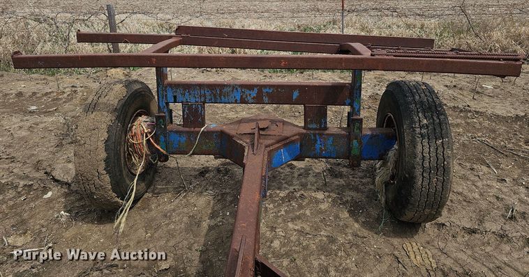 image for item DO4334 Gnuse Mfg Co  refuse bale trailer