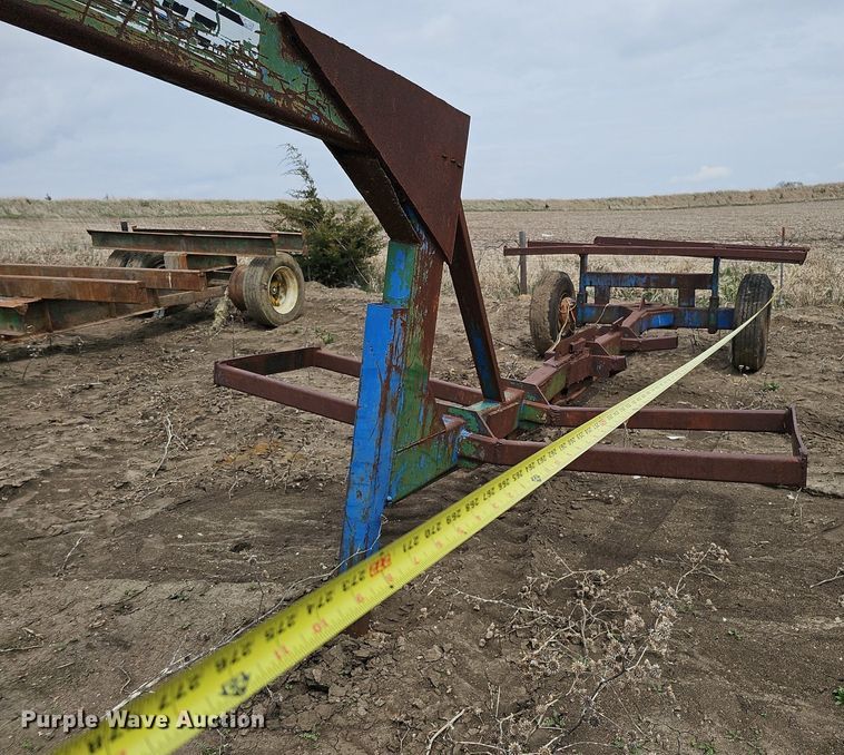 image for item DO4334 Gnuse Mfg Co  refuse bale trailer