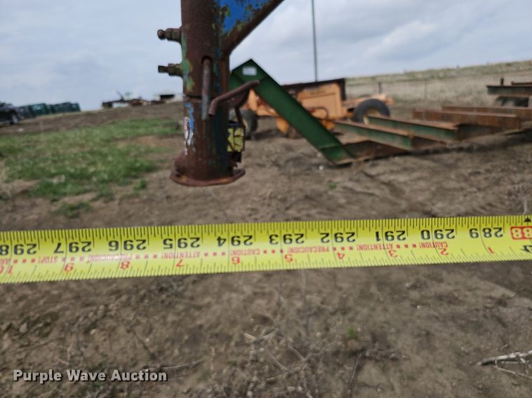 image for item DO4334 Gnuse Mfg Co  refuse bale trailer