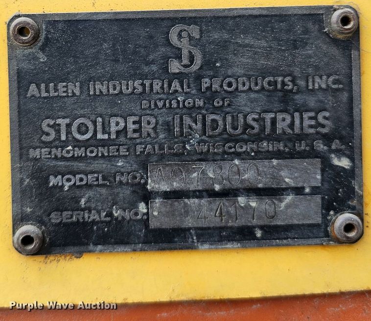 image for item DO4364 Allis-Chalmers D  rigid frame motor grader