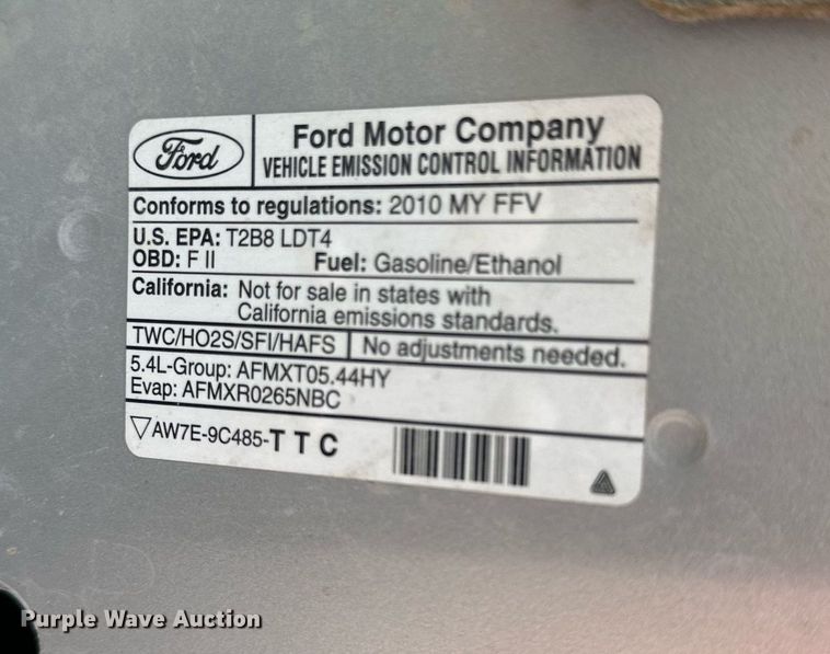 image for item DO4951 2010 Ford Expedition  SUV
