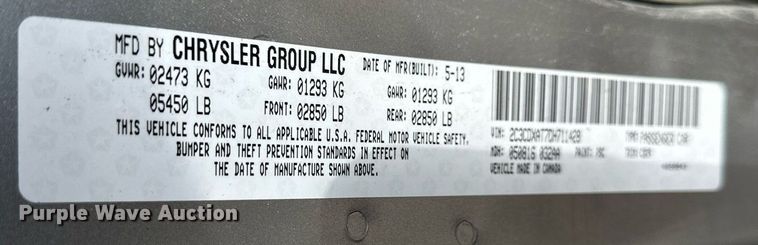 image for item DO4954 2013 Dodge Charger Police