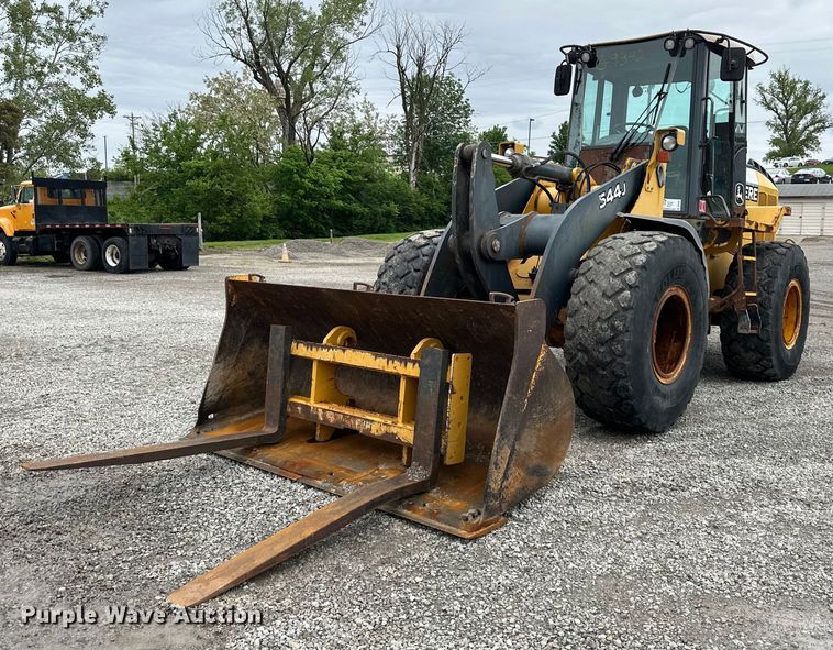 image for item DO4987 2007 John Deere 544J  wheel loader