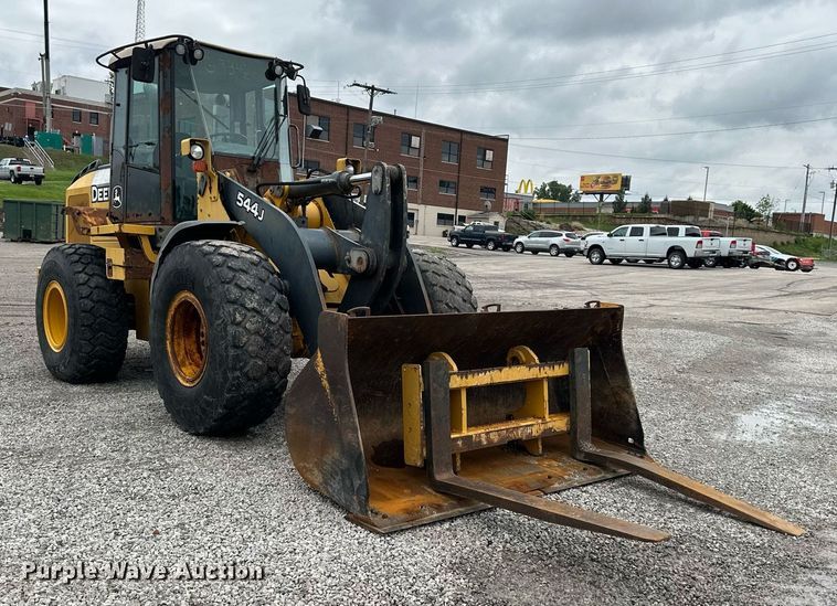 image for item DO4987 2007 John Deere 544J  wheel loader