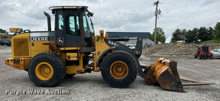 image for item DO4987 2007 John Deere 544J  wheel loader