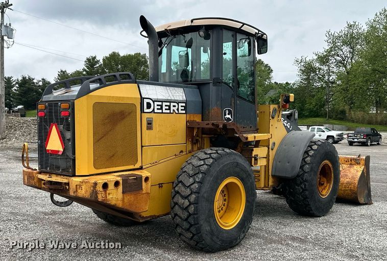 image for item DO4987 2007 John Deere 544J  wheel loader