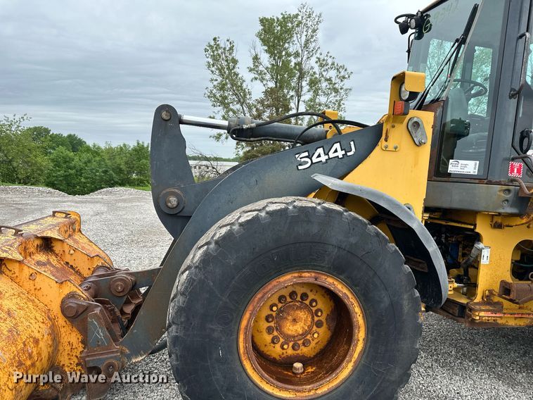 image for item DO4987 2007 John Deere 544J  wheel loader