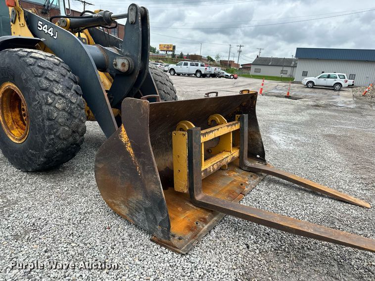 image for item DO4987 2007 John Deere 544J  wheel loader
