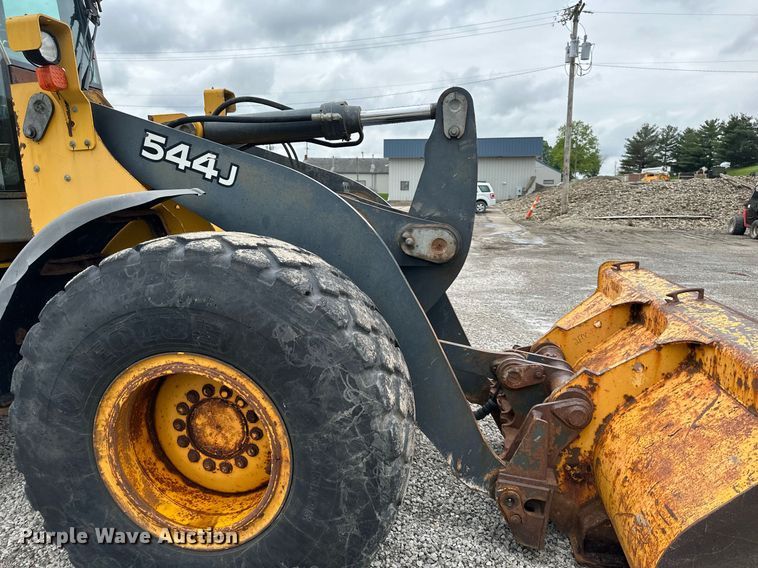 image for item DO4987 2007 John Deere 544J  wheel loader