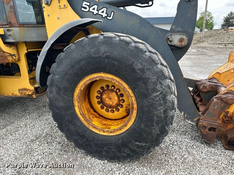 image for item DO4987 2007 John Deere 544J  wheel loader