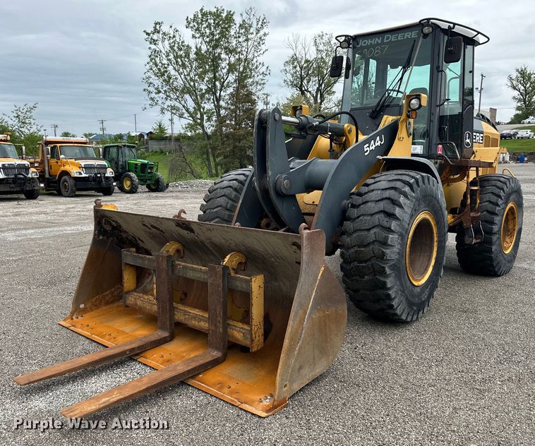 image for item DO4989 2005 John Deere 544J  wheel loader