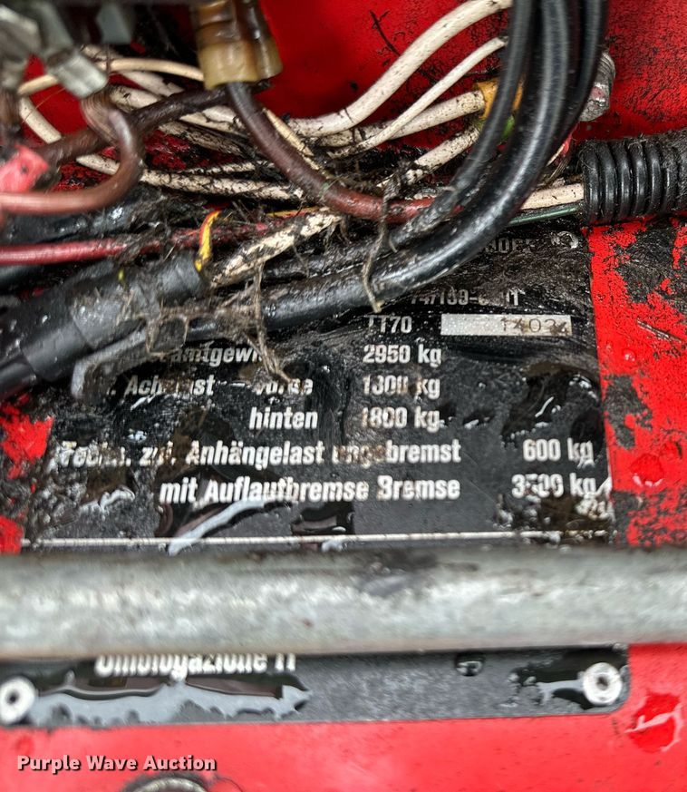 image for item DO4991 2005 Aebi TT75  tractor